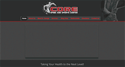 Desktop Screenshot of corespineandsportscenter.com